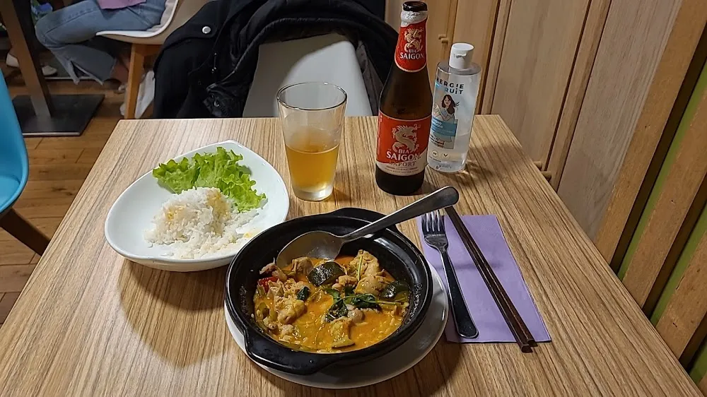 Plat Du Jour Poulet Curry