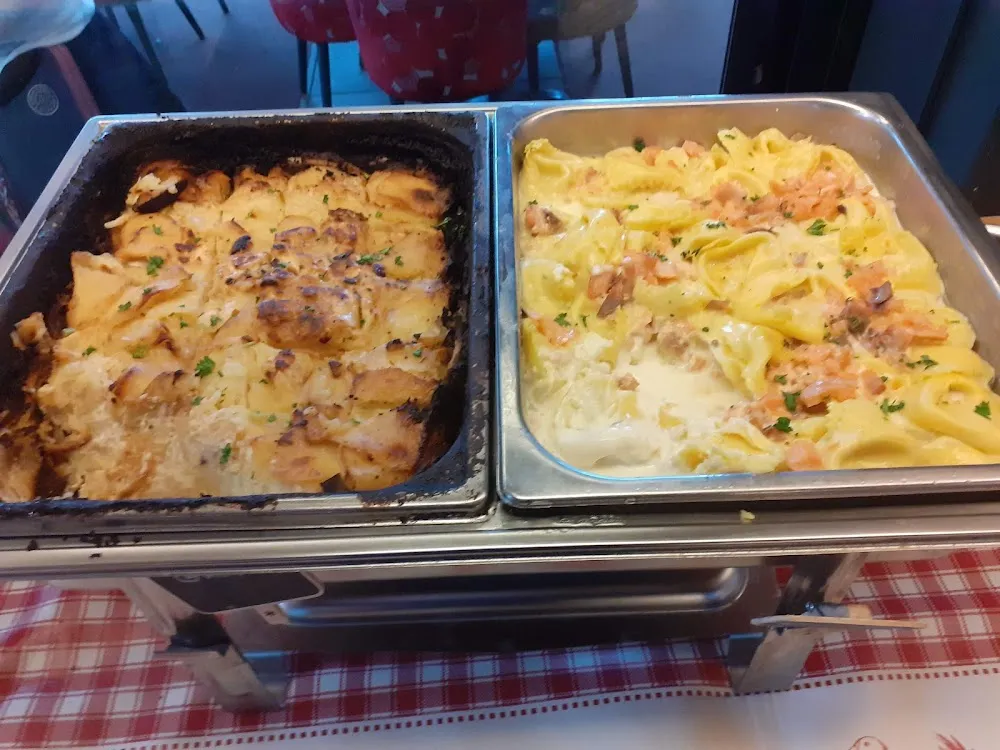 Gratin de Pomme de Terre Tortellini Saumon