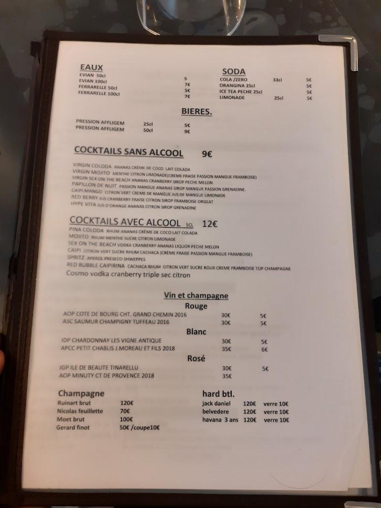 O'Papillon - Scan Menu 2