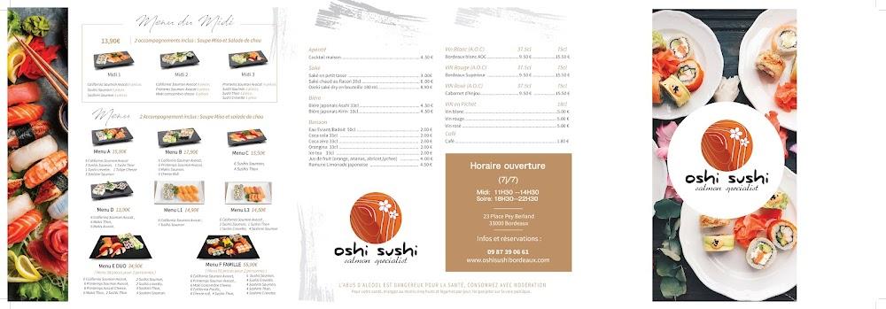 Oshi Sushi - Scan Menu 2