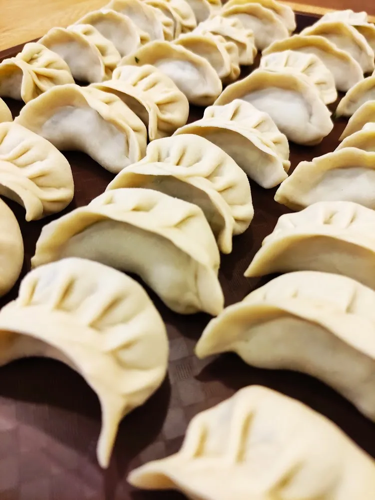 Raviolis Au Porc Avant la Cuisson