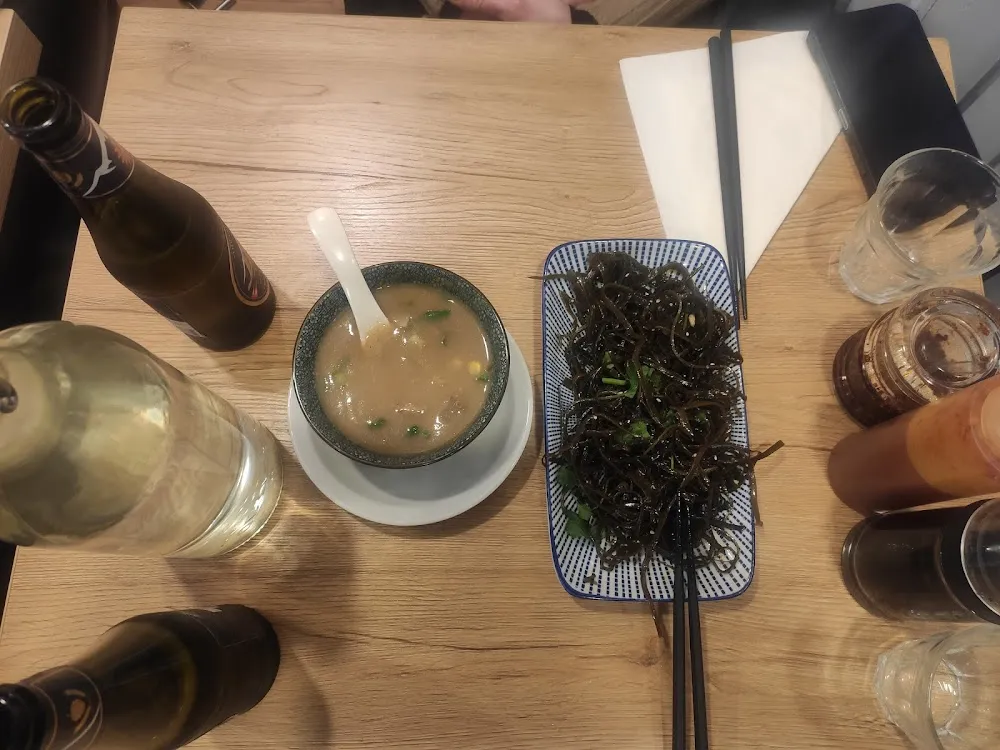 Soupe de Tsampa Et Salade d'algues