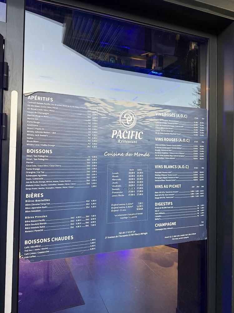 PACIFIC 91 - Scan Menu 1