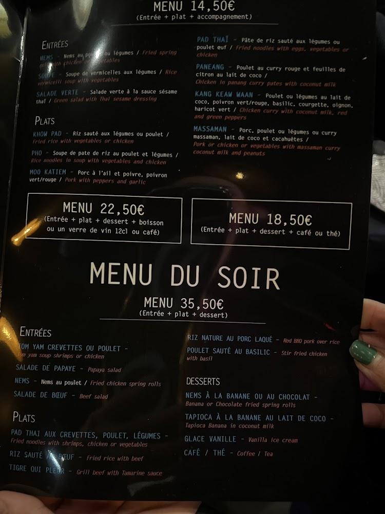Pad Thaï - Scan Menu 4