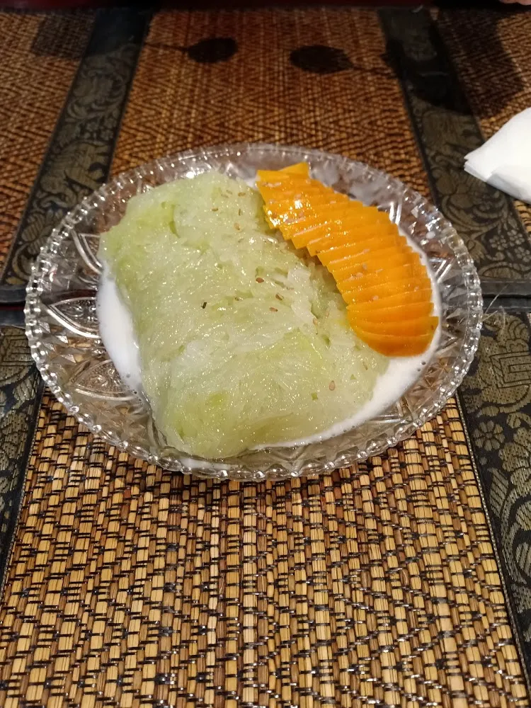 Riz Gluant Et Mangue