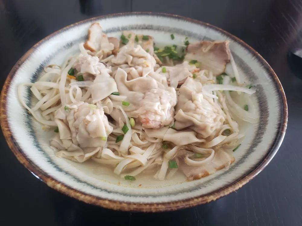 Soupe Aux Raviolis Crevettes