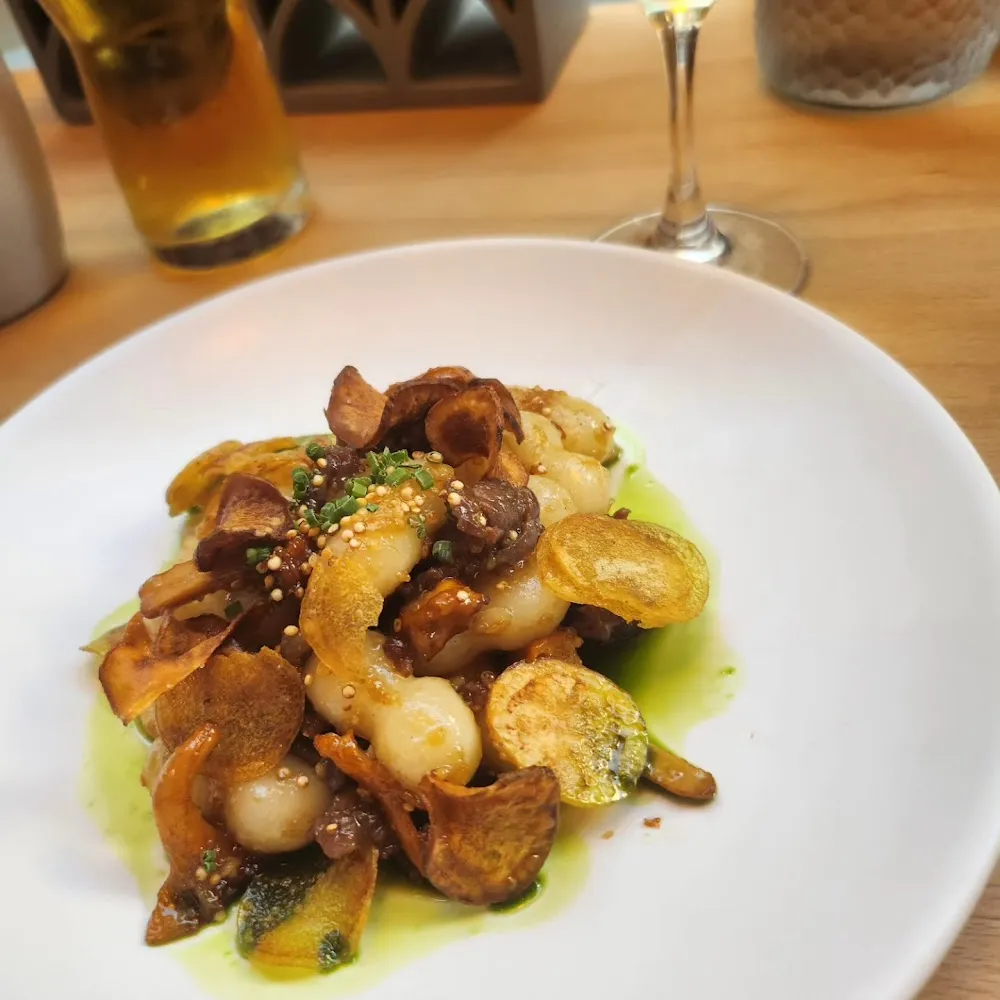 Rice Cake Au Champignons