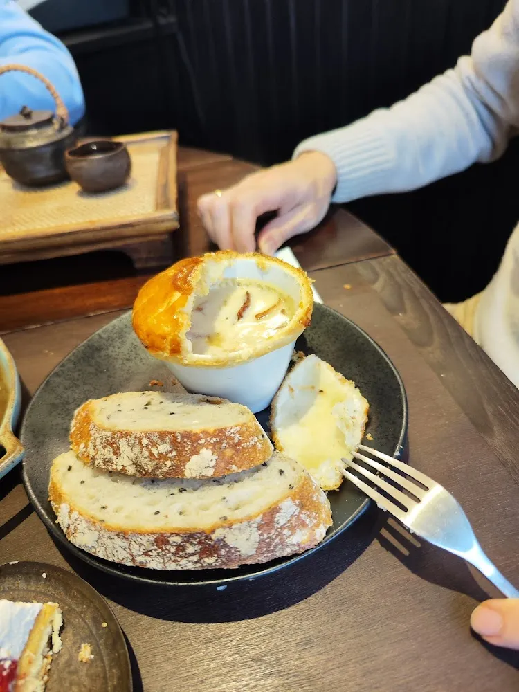 Souffle Saumon Champignons