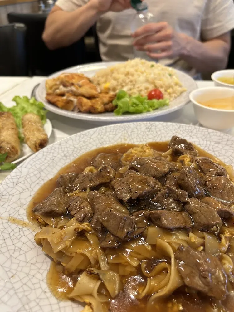 Pâtes de Riz Sautées