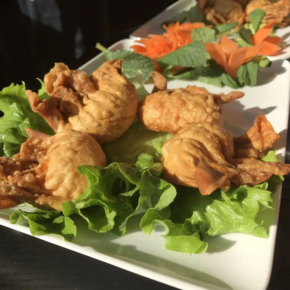 Raviolis Frit Aux Crevette