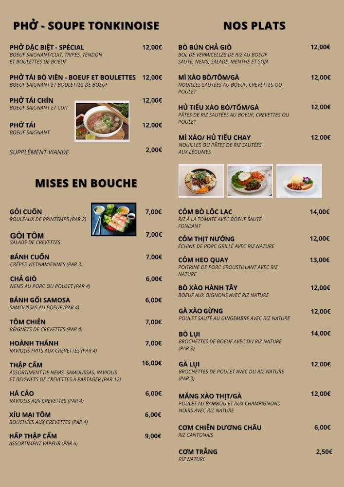 Pho L Orient - Scan Menu 1
