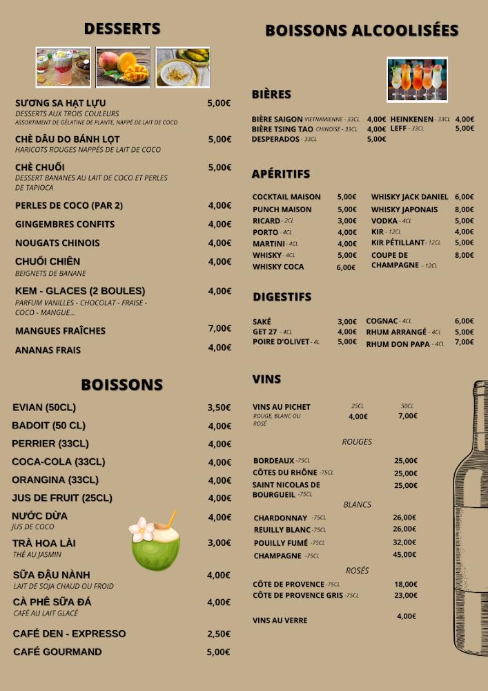 Pho L Orient - Scan Menu 2