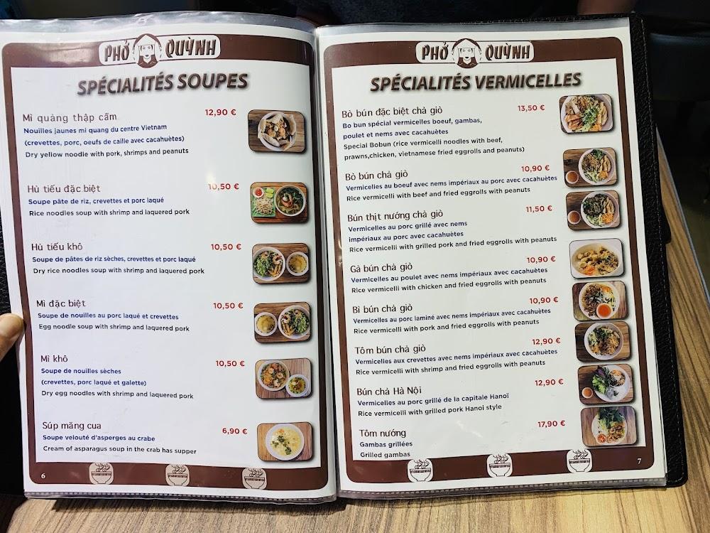 Pho Quynh - Scan Menu 4