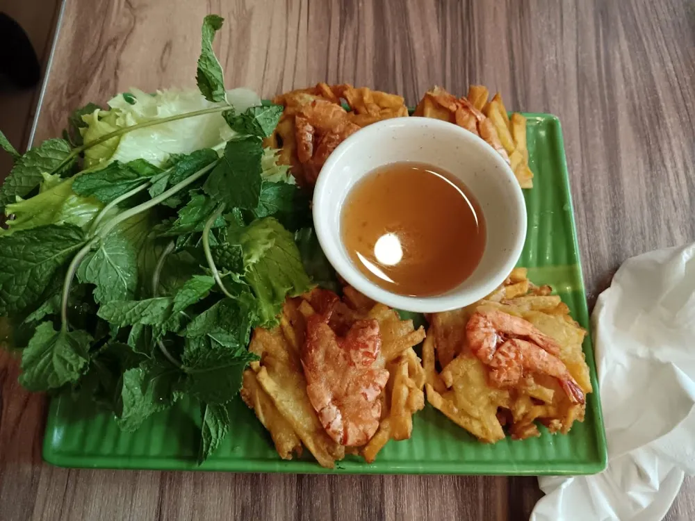 Patate Douce Et Crevette Frites