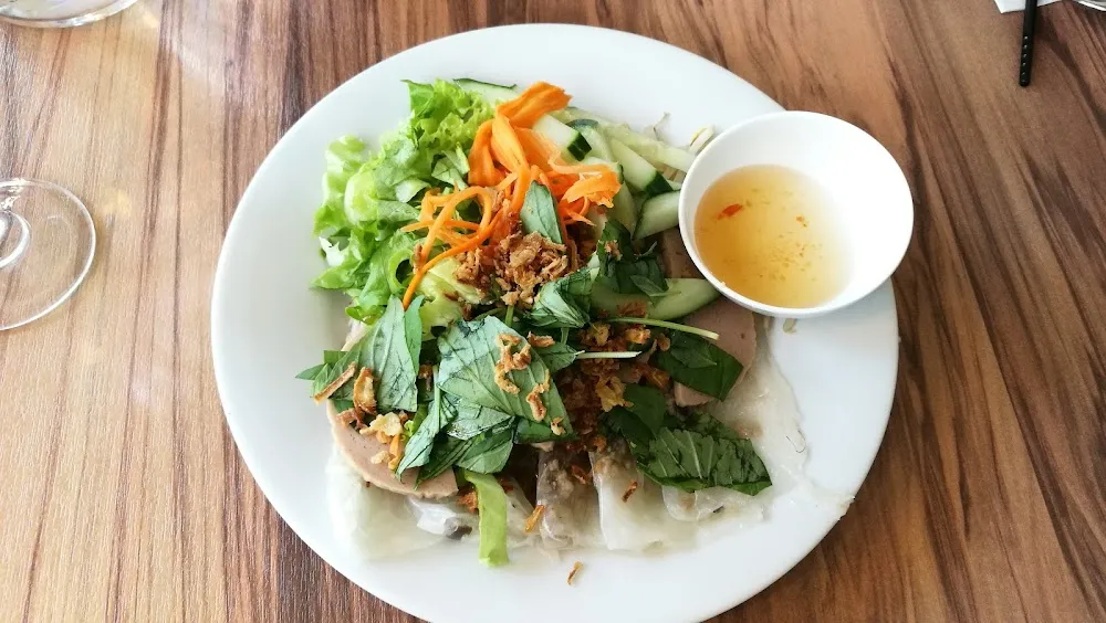 Vietnamese Crepe with Pork and Shrimp