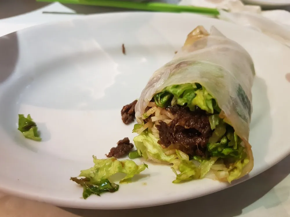 Rouleaux de Printemps Au Boeuf