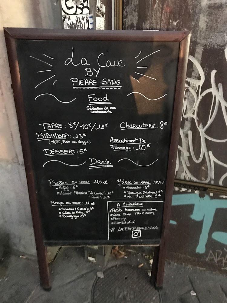 Pierre Sang on Gambey - Scan Menu 1