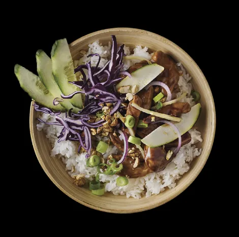 Chicken Rice Ou Beef Thaï Rice Bowl