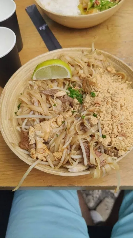 Pad Thaï Poulet Supplément Bœuf