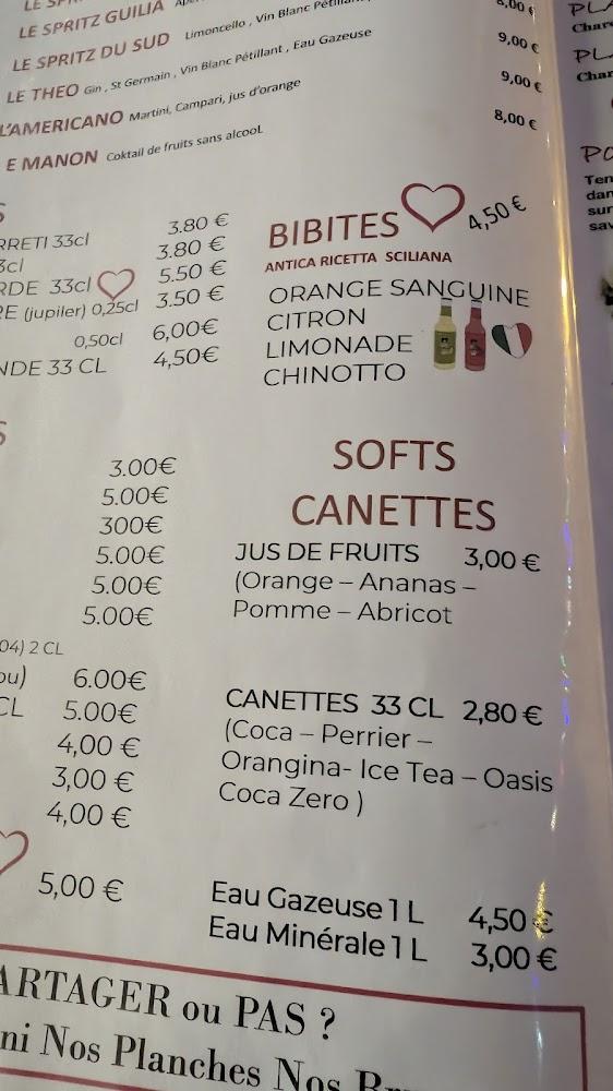 Pizzeria Restaurant l'Arago à Saint André - Laroque des Albères 66 - Scan Menu 4