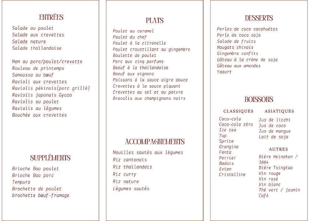 Plaine Royale - Scan Menu 2