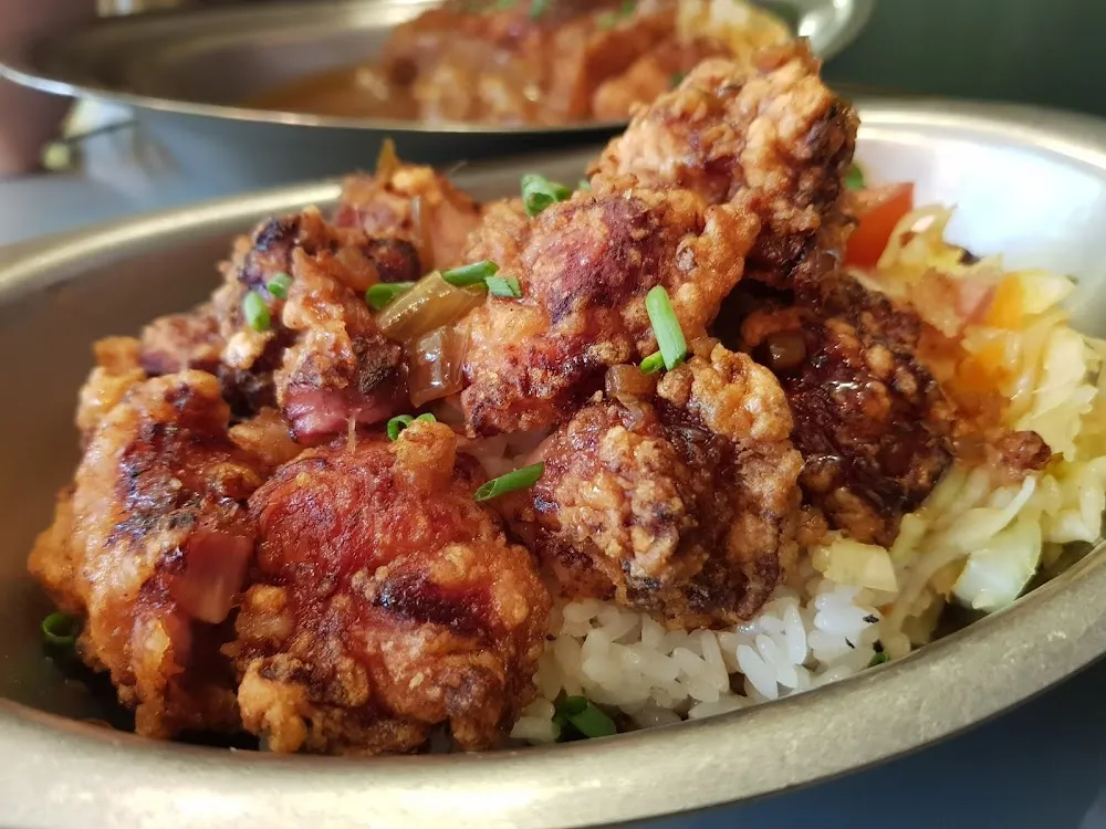 Fried Chicken Donburi