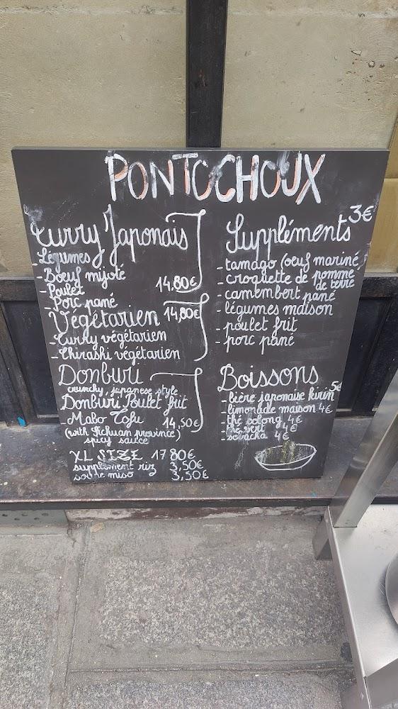 Pontochoux - Scan Menu 4