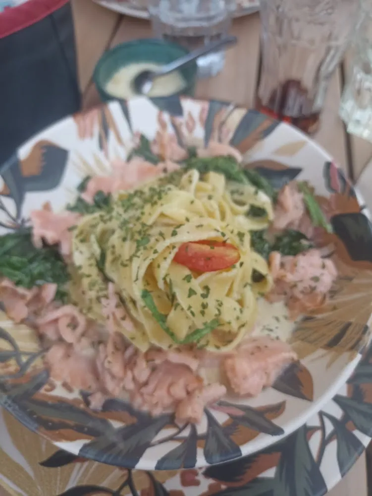 Pâtes Au Saumon
