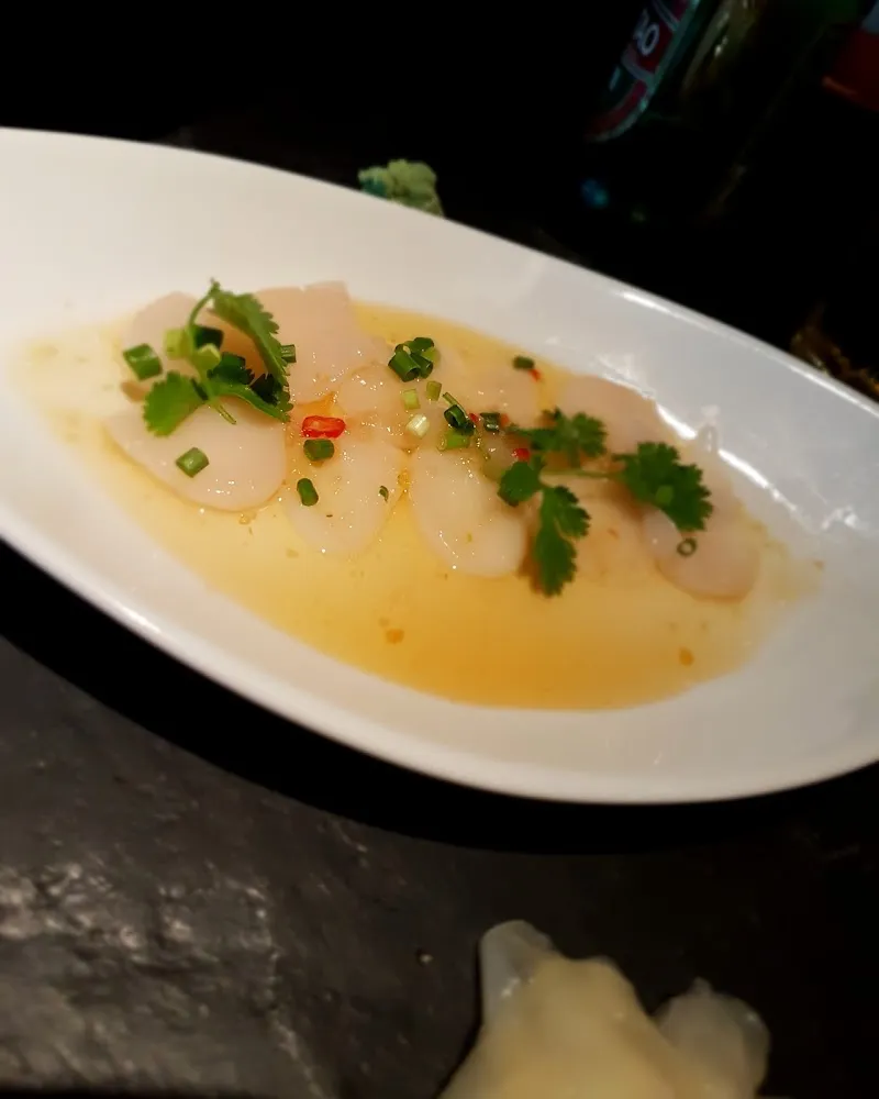 Carpaccio de Saint-Jacques Red’s Style