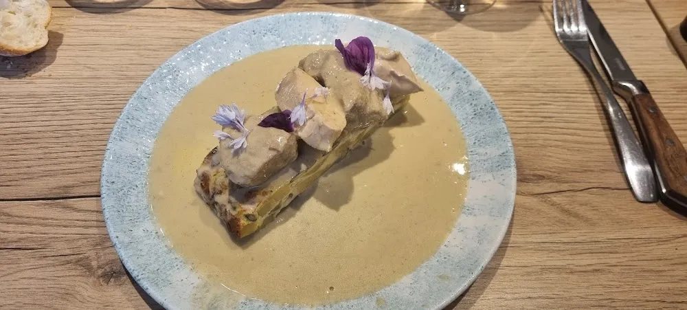 Plat de L Ardoise Du Samedi Duo de Volailles Et Gratin