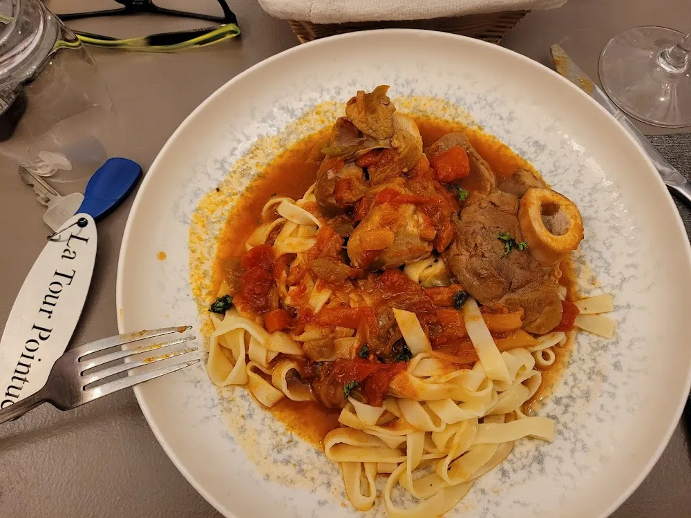 Pasta Met Kalfsschenkel
