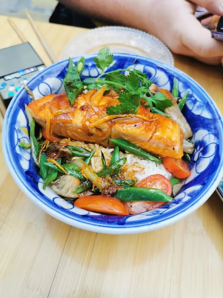 Saumon Grillé Au Caramel