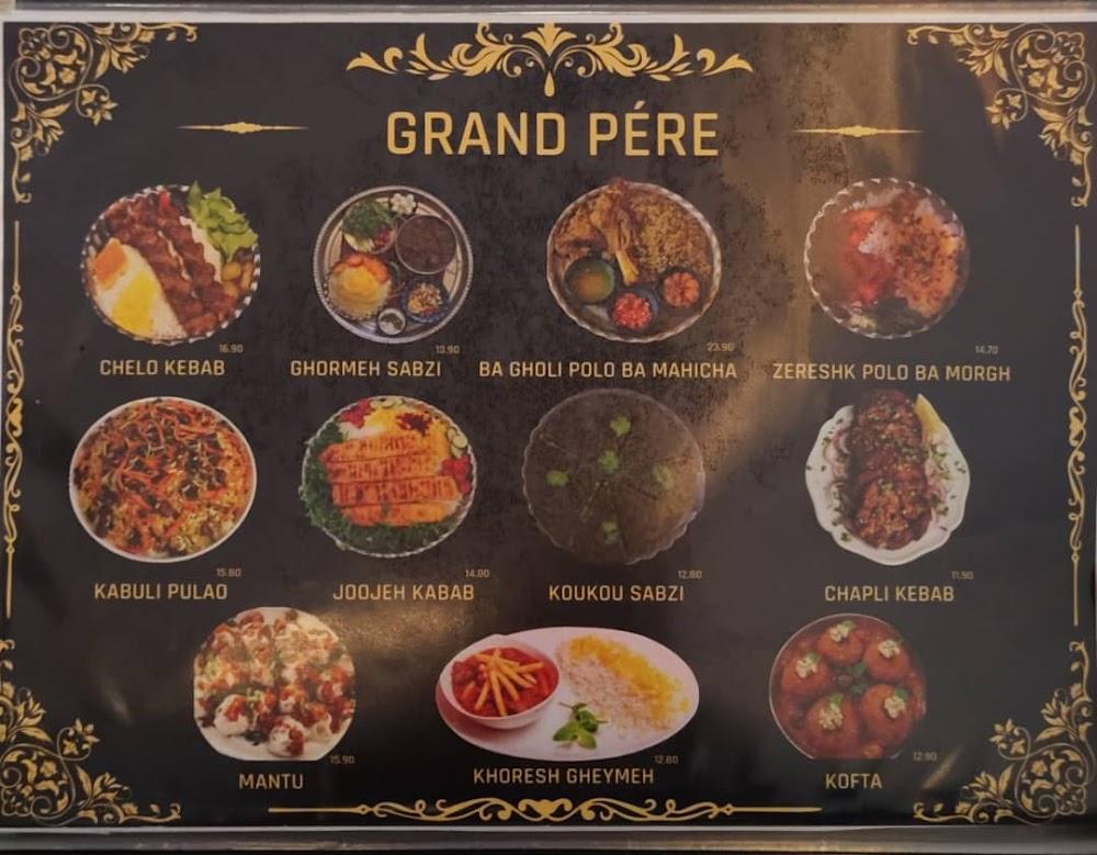 Restaurant Grand père - Scan Menu 3