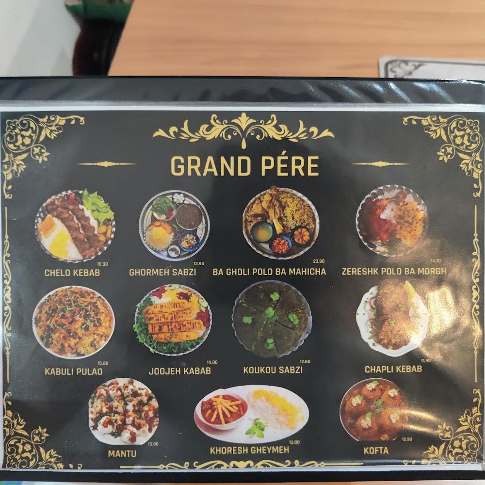 Restaurant Grand père - Scan Menu 4