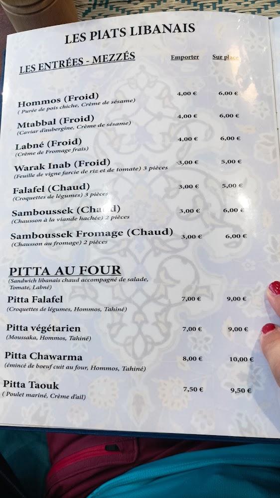 Restaurant Iranien Le Palais de la Perse - Scan Menu 4