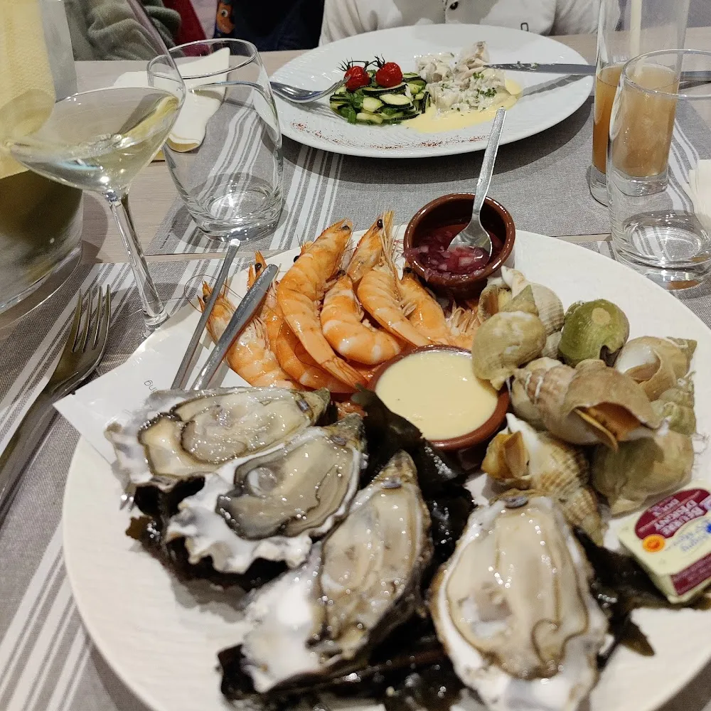 Huitres n°3 de Vaast la Hougue Au Vinaigre D'échalotes