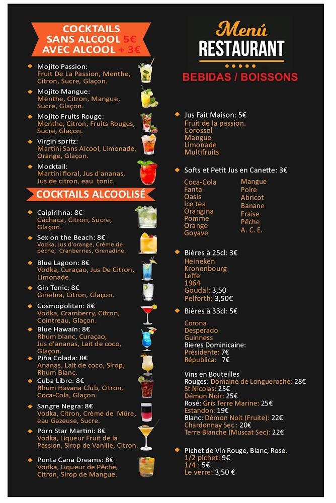 Restaurant Latino La Casita de Jose - Scan Menu 1