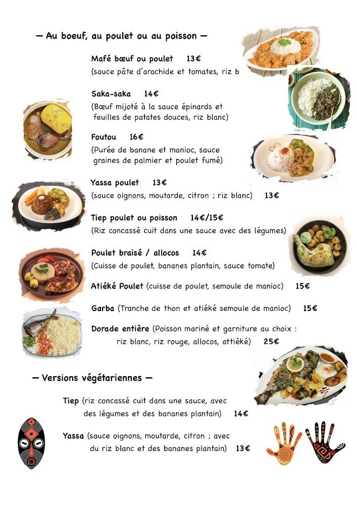 Restaurant Le Diabatéba - Scan Menu 1