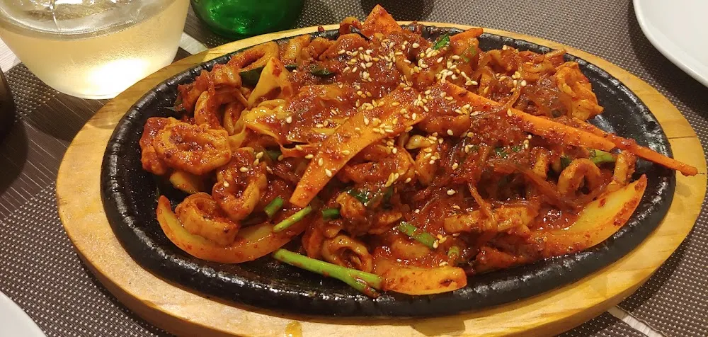 Calamars Grillés Épicés