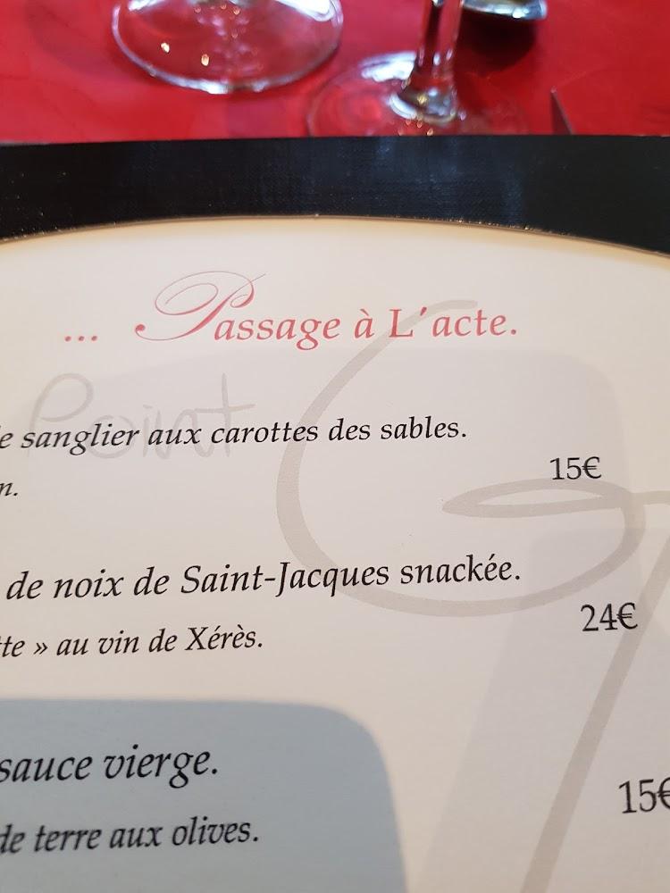 Restaurant Le Point g - Scan Menu 3