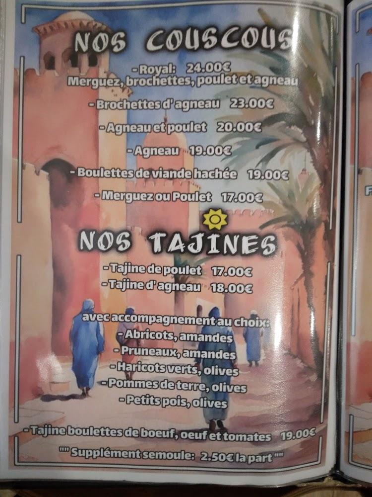 Restaurant le Soleil - Scan Menu 1