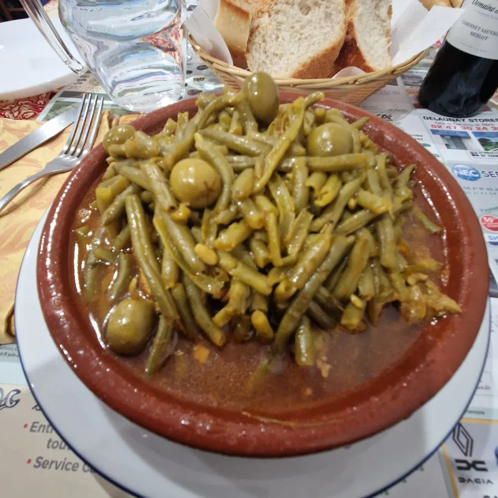 Tajinexagneau Haricots Verts Olives