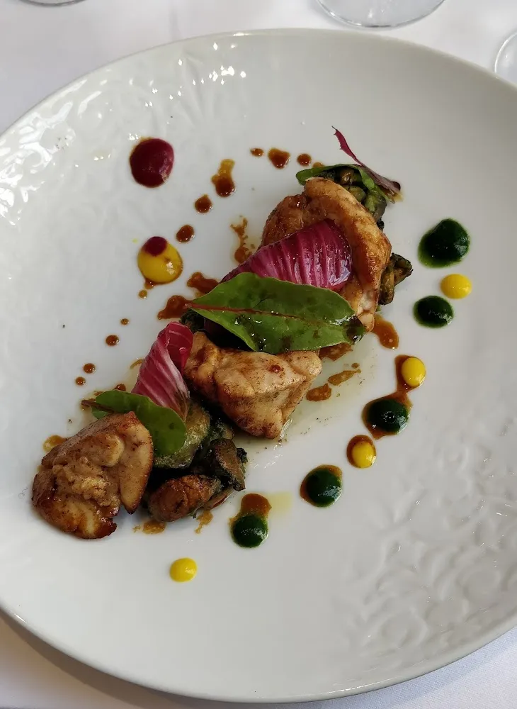 Paume de Ris de Veau Forestière Poêlée À l'huile de Pépins de Raisin