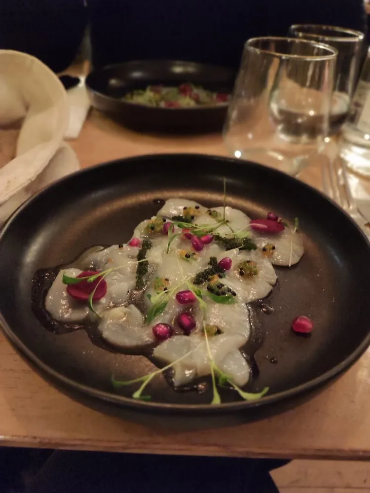 Jakobsmuschelcarpaccio Rote Beete Granatapfel