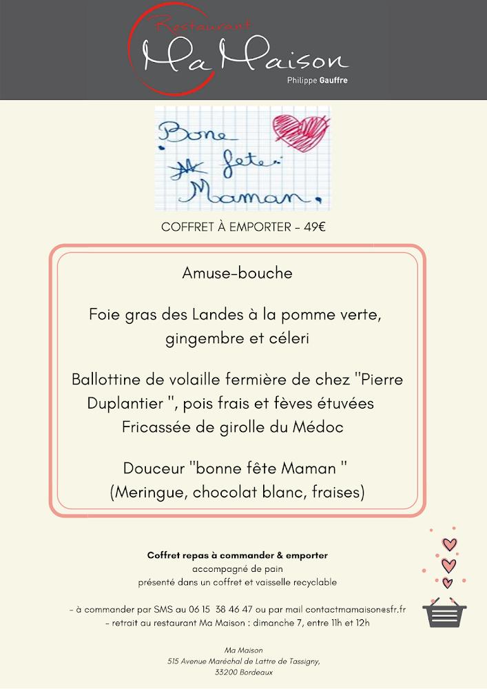 Restaurant Ma Maison - Scan Menu 4
