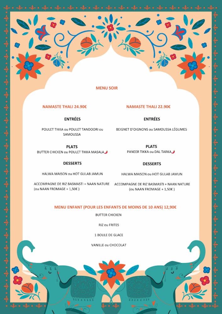 Restaurant Namaste Inde - Scan Menu 4