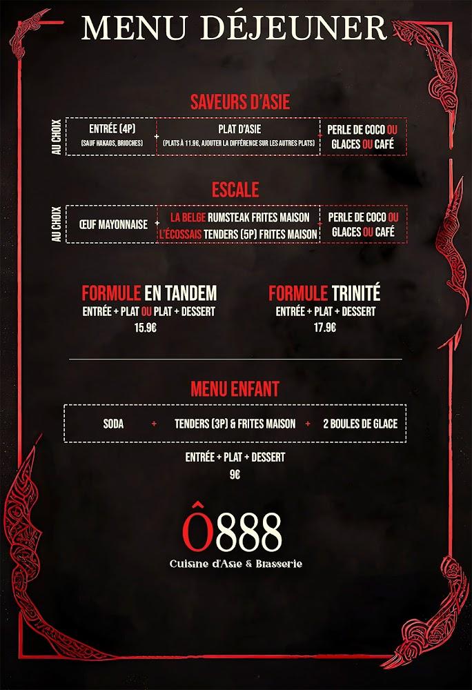 Restaurant Ô 888 - Scan Menu 4