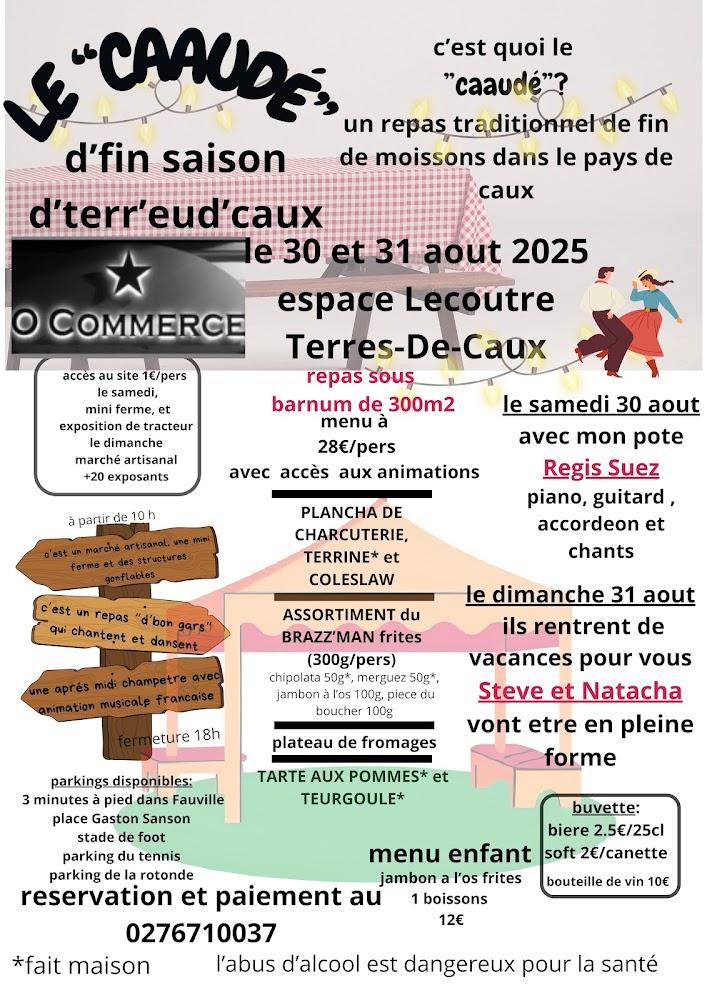 restaurant o'commerce Hotel du commerce fauville en caux - Scan Menu 3