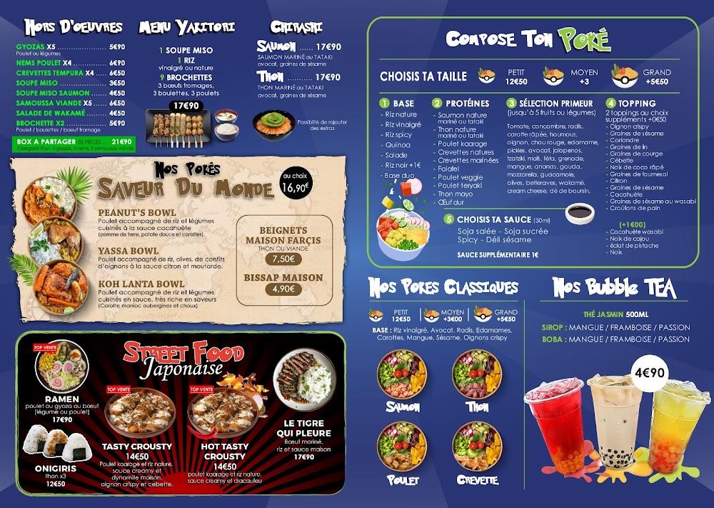 Restaurant Pokemonde Claye-souilly - Scan Menu 1