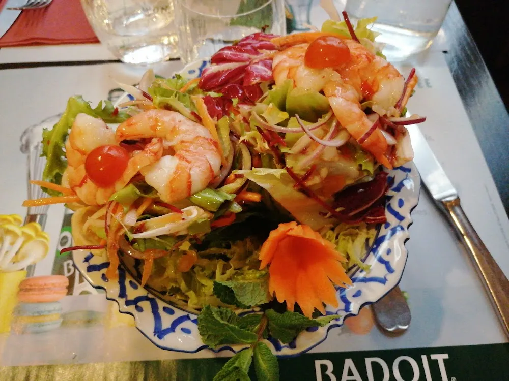 Salade Thaï Aux Crevettes